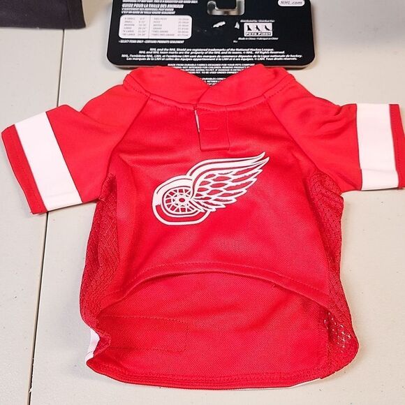 NHL Detroit Red Wings Dog Cat JERSEY - New - Picture 2 of 3